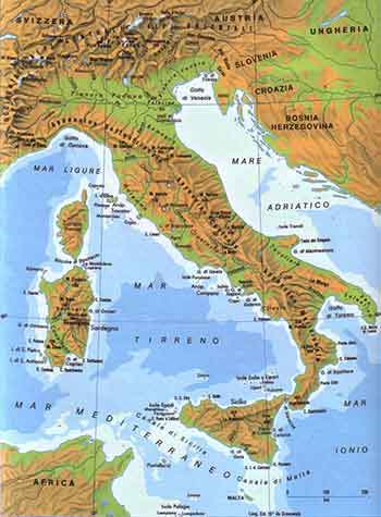 La geografia italiana (Italian geography) – Cyber Italian Blog
